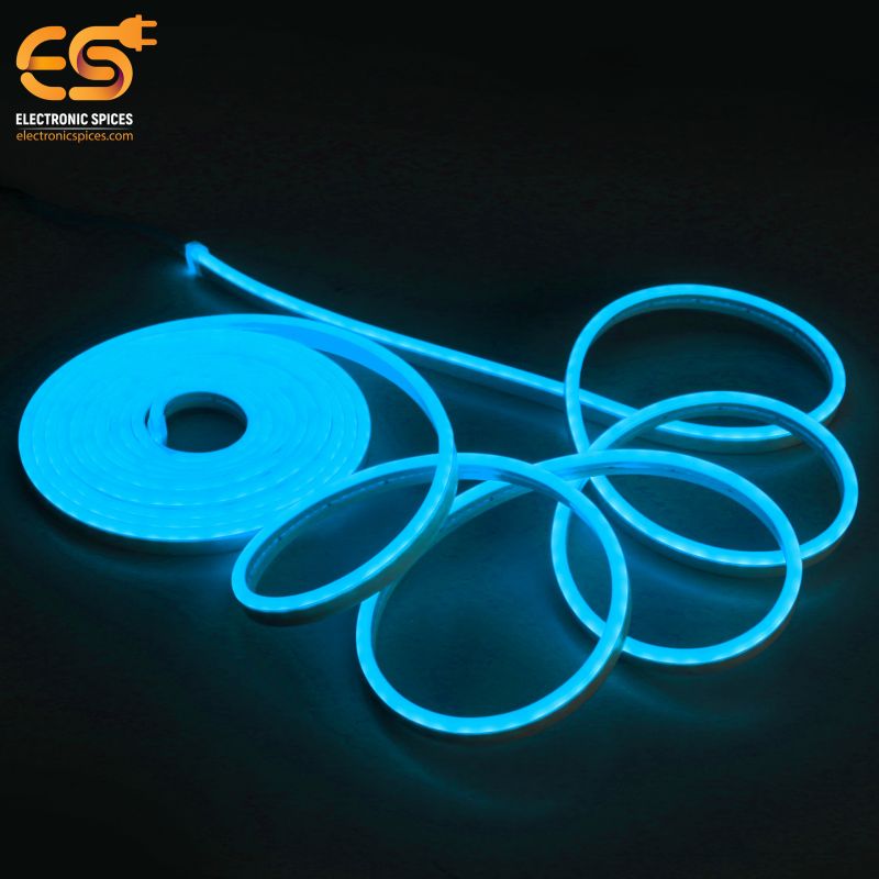 Buy 5m 12V Blue Neon LED Flexible Light Strip | Electronicspices
